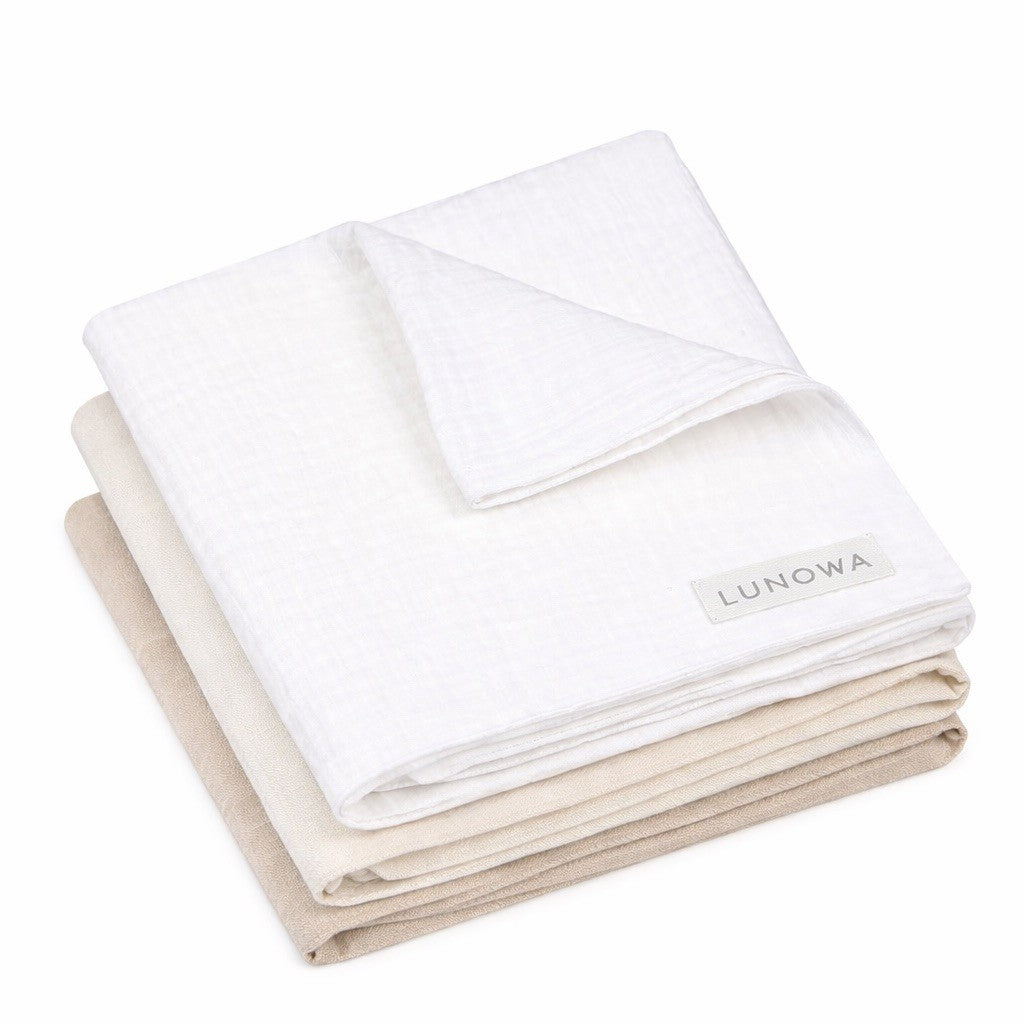 Mulltuch Swaddle Set (3er-Set)