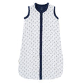 Muslin Schlafsack, Diagonal Indigo Blue