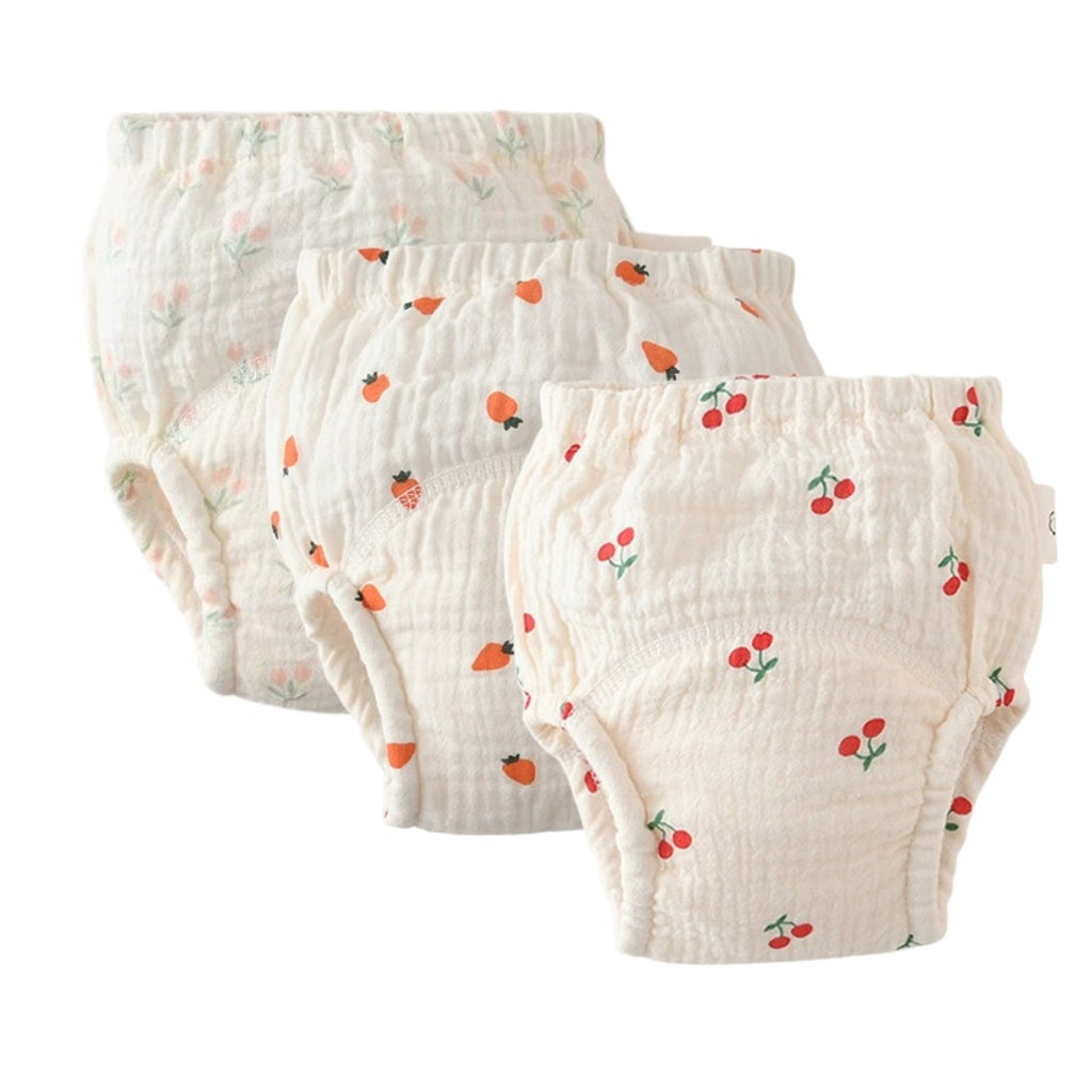 Musselin Töpfchen Lernhöschen, Girls 2 (3er-Pack)
