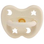 Naturkautschuk Schnuller Milky White Naturkautschuk, rund