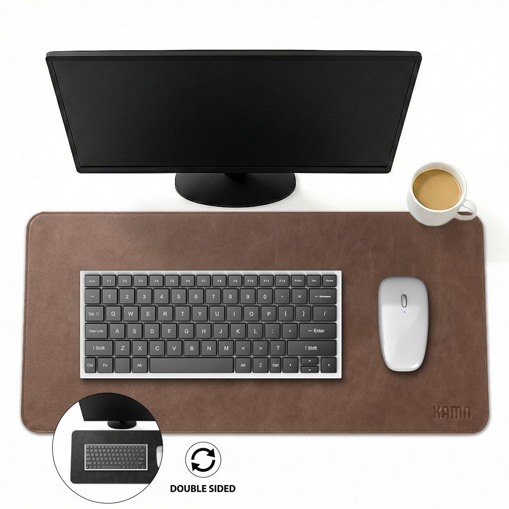 Premium Schreibtischmatte, Mousepad (doppelseitig, Kunstleder)