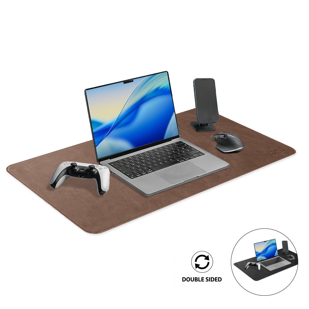 Premium Schreibtischmatte, Mousepad (doppelseitig, Kunstleder)