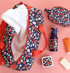 Reisetasche, Erdbeeren