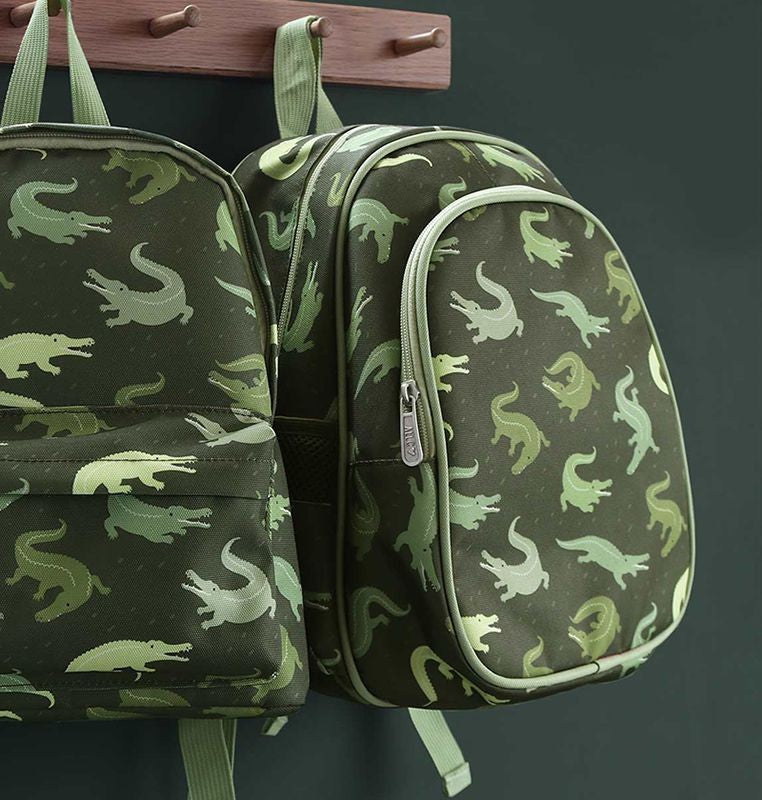 Rucksack mit Isolierfach, Krokodil