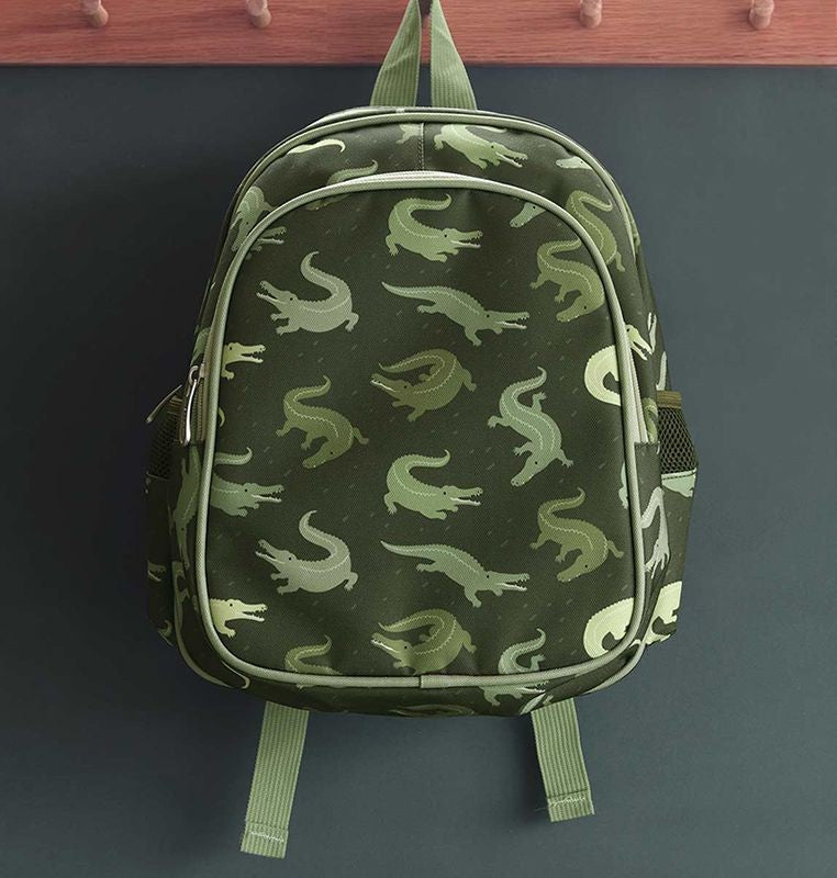 Rucksack mit Isolierfach, Krokodil