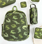 Rucksack mit Isolierfach, Krokodil
