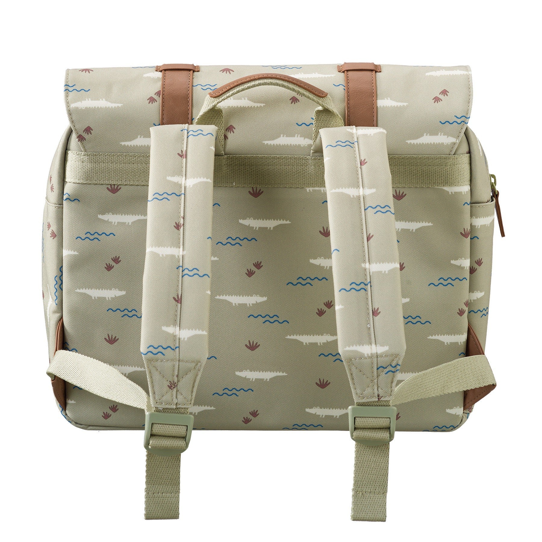 Schultasche Krokodile