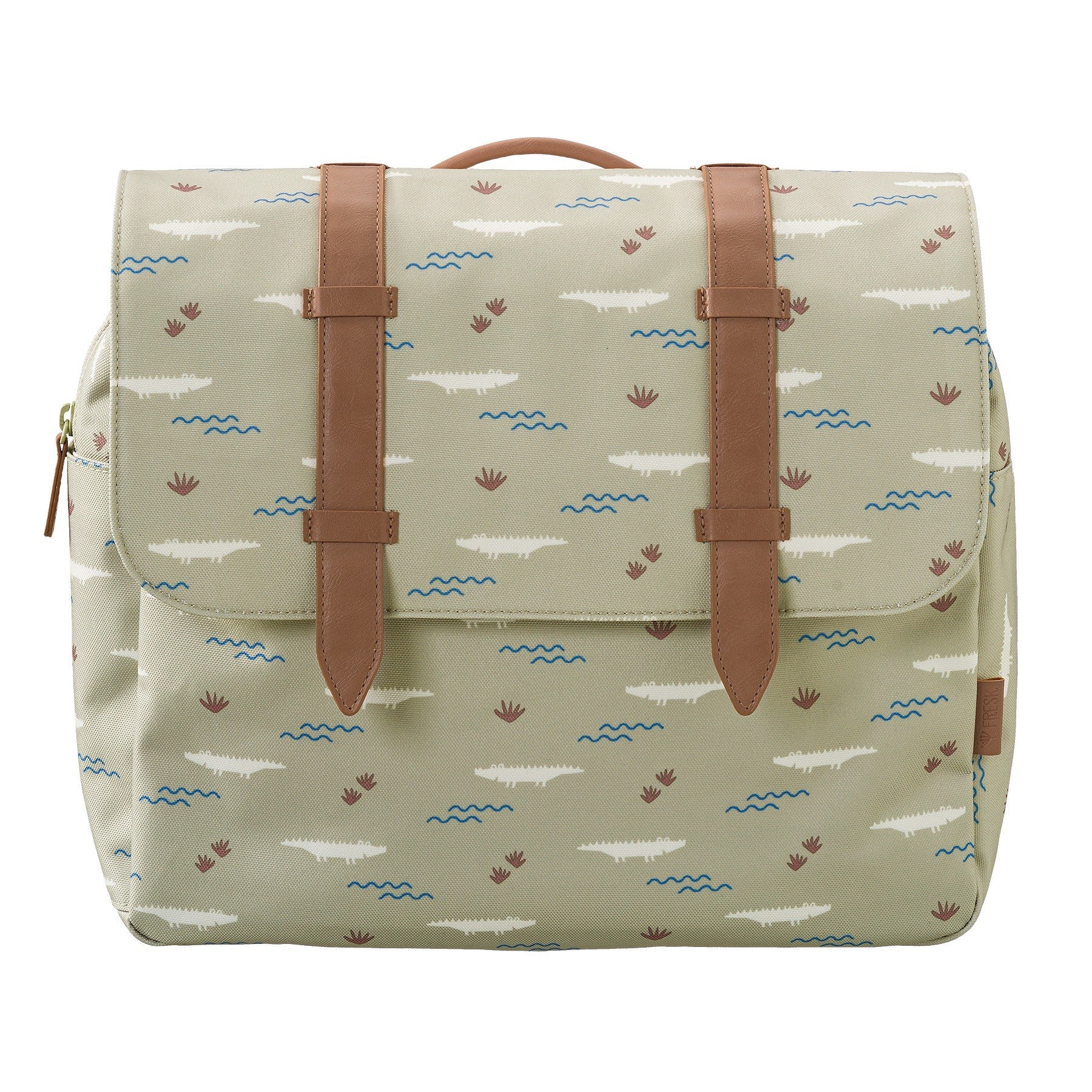 Schultasche Krokodile