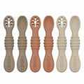 Silikon Babylöffel Set – 6 Stück weiche Lernlöffel