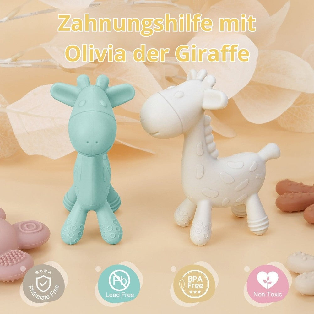 Silikon Beisstierchen Zahnungshilfe Giraffe