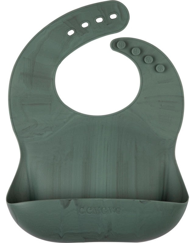 Silikon Esslätzchen, Marble Seiheki Green