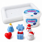 Snow@Home Spielschnee inkl. Förmchen und Spielunterlage