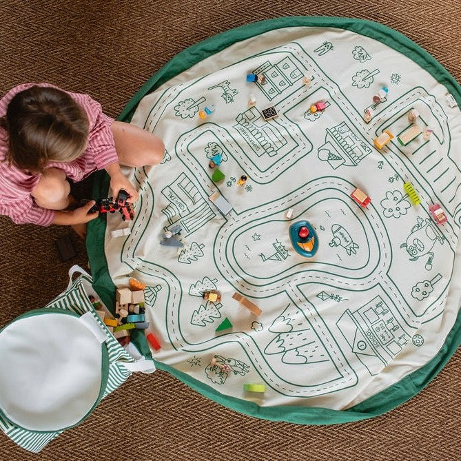 SOO Spielmatte und Aufbewahrungskorb Roadmap