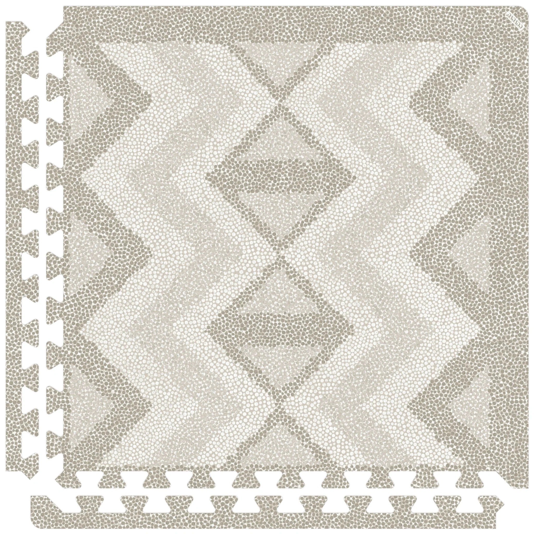 Spielmatte Kilim, Feather Grey