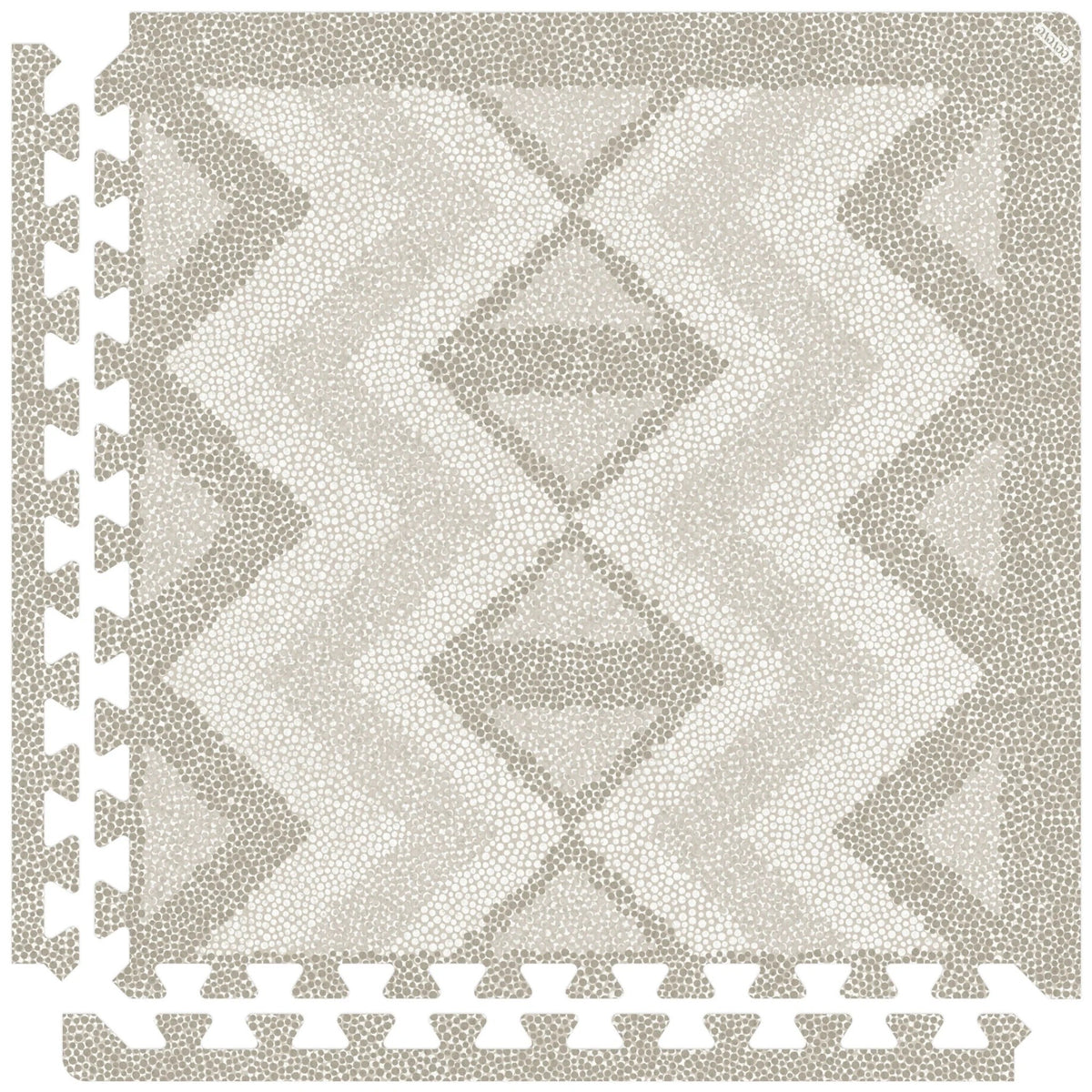 Spielmatte Kilim, Feather Grey