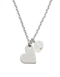 Steel Collection Halskette - Herz Silber