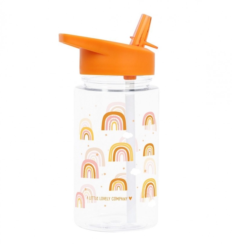 Strohhalm-Flasche, Regenbogen
