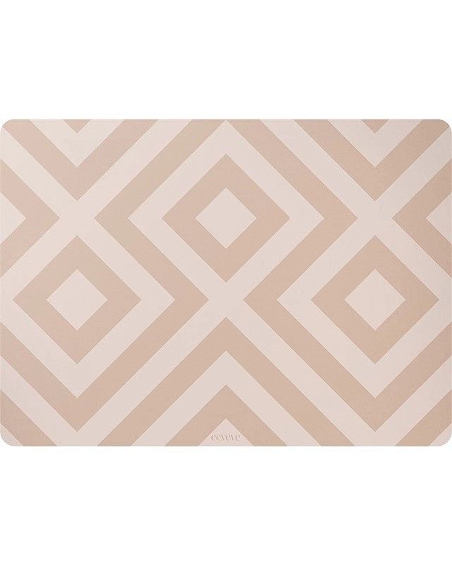 Tischauflage, Modern Blocks Desert Sand