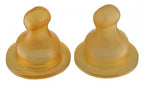 Trinksauger für Babyflasche, 2er Pack, 0-3 Monate