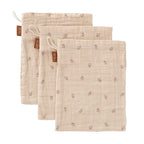 Waschhandschuhe (3er Pack), Berries
