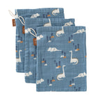 Waschhandschuhe (3er Pack), Dino