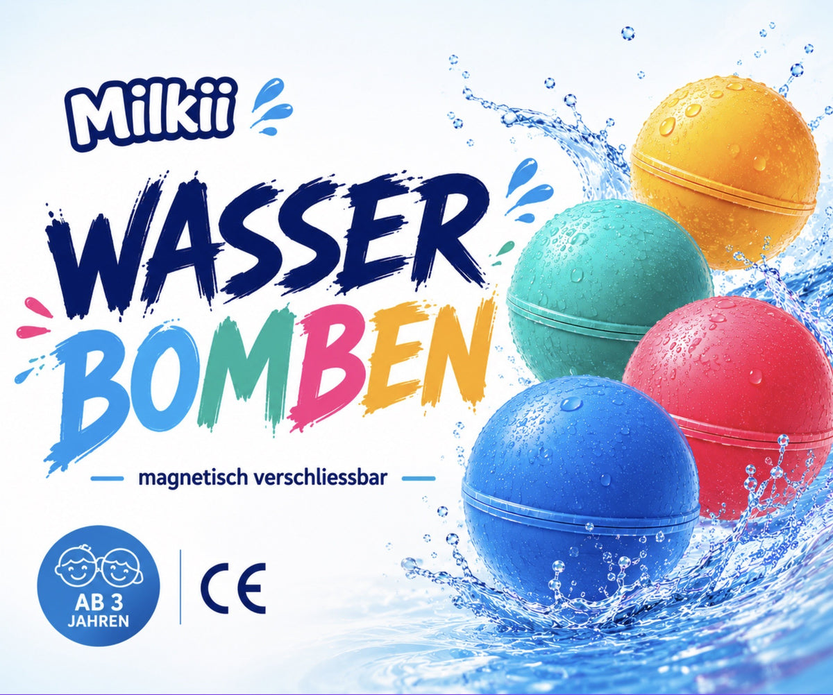 wiederverwendbare Wasserbomben (6 Stk.)