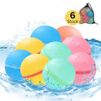 wiederverwendbare Wasserbomben (6 Stk.)